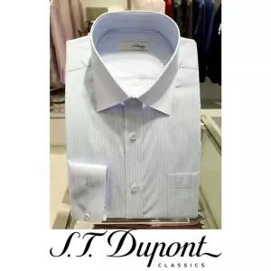 [듀퐁]26년 봄여름 일반핏 스트라이프 시원한 긴팔와이셔츠 (SE6SM11LS113SBU)..