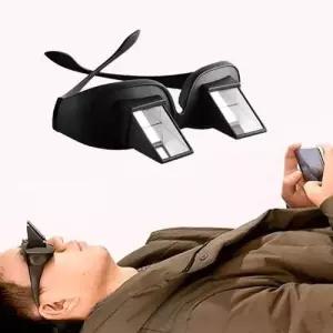 편리한 굴정안경 누워서 TV시청 독서하기 프리즘안경 WFHB8FO