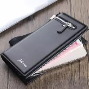 핸드폰지갑 가죽장지갑 남성가죽롱지갑 명함포켓 카드명함지갑 WFK0CJZ