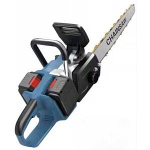 액정 기계톱 전기 10섹션배터리2개 충전톱 전기톱 력 14인치 가정용 충전식전기톱