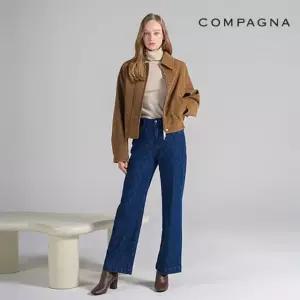 꼼빠니아 자카드 주얼 데님