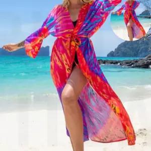 오버핏래쉬가드 남여공용 비치웨어 바캉스룩 자외선차단로브 비치가운