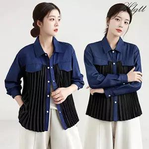 [헬리꽁땡][헬리꽁땡]퓨린플리츠테널셔츠