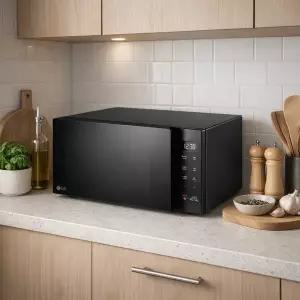 [LG]전자레인지 MW20CDN 20L 블랙 향균이지클린코팅 터치식 물류직접배송