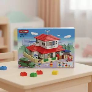 옥스포드 짱구는못말려 짱구네집 조립 만들기 블록 장난감 하우스 미니어처 JG-3625