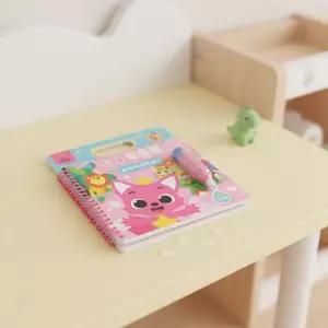 핑크퐁 두들북 색칠놀이 물 워터 색칠북 컬러링북 색칠공부 채색 감각발달 그림그리기 워터펜