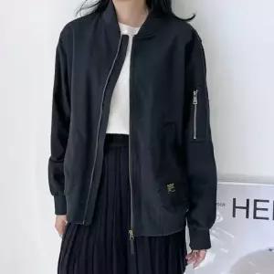 Y2K 블루종 항공점퍼 간절기 이너포켓 밑단 시보리 여성아우터 여성점퍼 캐주얼점퍼