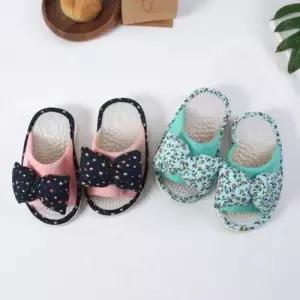 지압 슬리퍼 지압거실화 빅리본 지압신발 지압슬리퍼 WD821EF