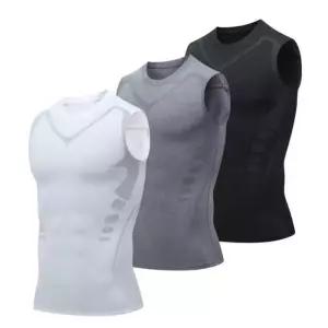 편한 남성 쿨티셔츠 스포츠민소매 아이스티셔츠 쿨링민소매티셔츠 아이스민소매