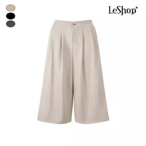 [르샵]백 밴딩 와이드 핀턱 슬랙스 (BQ1PT010A)