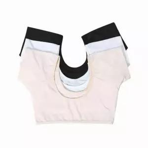 여성 노와이어 브라탑 겨드랑이 심리스 패드 땀흡수