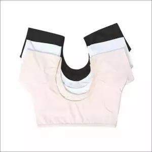 여자 브라탑 땀흡수 심리스 노와이어 겨드랑이 패드