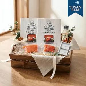연어 선물세트 훈제연어 연어스테이크 명절 실속세트