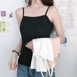 캐미솔 흰나시 끈나시 이너 검정나시