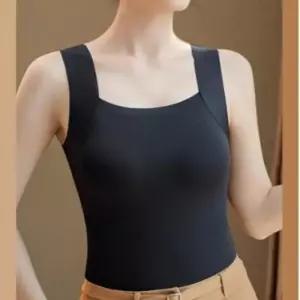 여성 브라탑 이너나시 심리스 3컬러 캐미솔 슬림핏