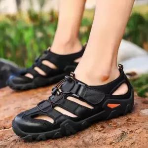 남성용 아웃도어 샌들 등산 낚시 트레킹 스트랩 WFJIOTA