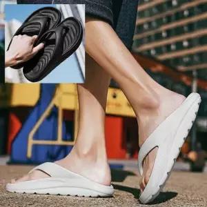 남성 가벼운 쿠션감 쪼리 1P 데일리 슬리퍼 바캉스 WFJIO6X