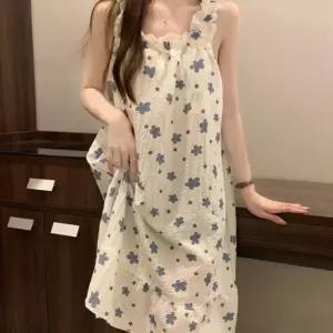 나시원피스잠옷 나시잠옷 잠옷 원피스 시 쿨링 나시 시원한 민소매