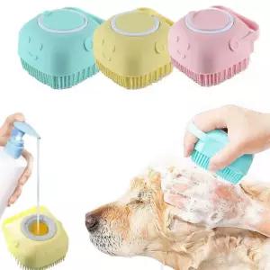 고양이 브러쉬 목욕솔 강아지 마사지 샴푸 목욕