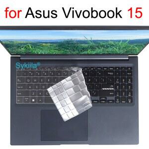 ASUS Vivobook 15 Pro 15X OLED GO S S15 N6506 S5507 S5506 M5506 X1505 M1505 K3504 실리콘 보호 스킨 케이스 용 키보드 커버