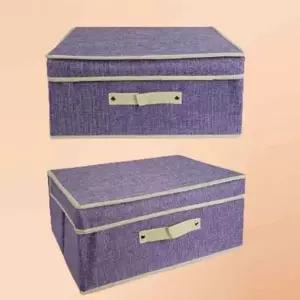 소 정리함 리빙박스 9.6L 보관함 수납 의류 패브릭