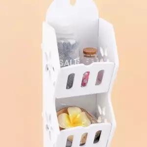 수납 선반 소품 벽걸이 공간활용 조립식선반 조립식 진열 3단 화장실 책