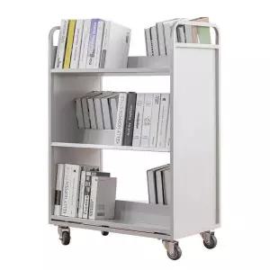 북 트롤리 사무실 파일 보관 수납 이동식 책장 바인더