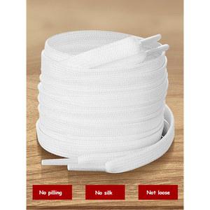 클래식 신발 끈 운동화 끈을위한 흰색 검정색 플랫 신발 끈 신발 끈 70/90/100/120/140/160CM 고품질 신발