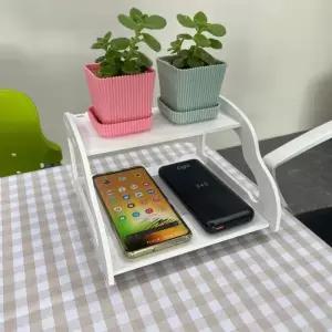 셋탑박스 공유기 벽선반 정리함 미니