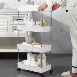 주방 선반 카트 이동식 정리함 거실 다용도 수납 틈새