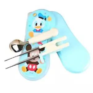 디즈니 미니 스텐 보조젓가락 케이스세트(블루) WDB23D1