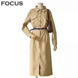 포커스 코튼 벨트 원피스 FS3B7OP0140 326711