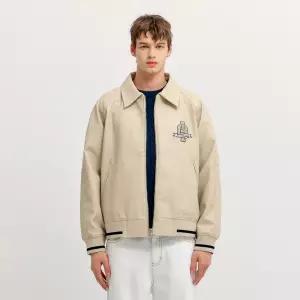 UNISEX GI 뮤지엄 바시티 자켓 [BEIGE] / SBC1U07007