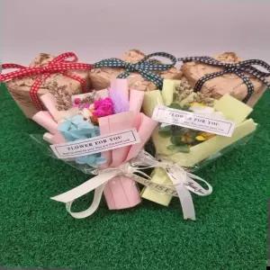 성묘용꽃 미니 납골당 꽃다발 추모 봉안당 조화 드라이플라워