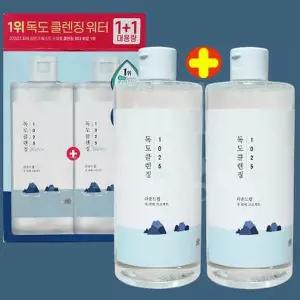 [셀러허브]라운드랩 1025 독도 클렌징워터 400ml+400ml 더블기획 x2SET (AD) (S33557835)