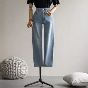 (안나앤모드) bright 슬림배기 9부 데님[데님DGF63]