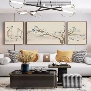 동양화 액자 거실 한옥 침실 인테리어 일식집 블랙 엔틱 분할 현관 대형