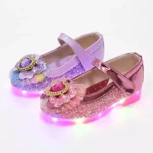 보니슈 러브 국산 아동 키즈 주니어 여아 LED구두