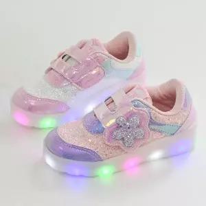 바니비 팝스 국산 아동 키즈 여아 LED 운동화