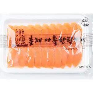 초밥용 훈제연어 5g (20미 100g)