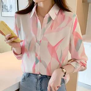 [패션시그널]프리티프린팅 셔츠블라우스 64286D