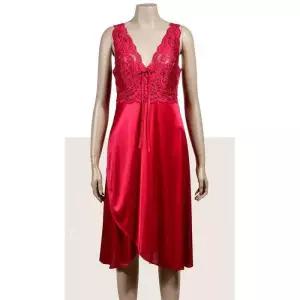 [룽스]웨어 원피스 실크 실크잠옷 잠옷 홈드레스 an