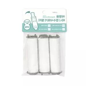 ( )여행용 미니정수샤워기 필터3p 3단용 기본용 필터만