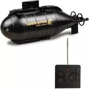YEIBOBO! 6채널 미니 RC 잠수함 장난감 (블랙)