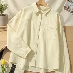 여성 파스텔 면 셔츠 봄여름 간절기 시원한