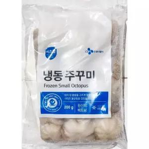 이츠웰 주꾸미 홀 15미 200g X15 통쭈꾸미 냉동수산물