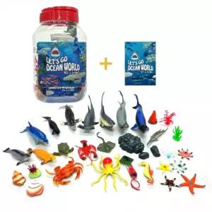 유치원 교구 물고기 모형 피규어 장난감 수집 두뇌발달 유아선물