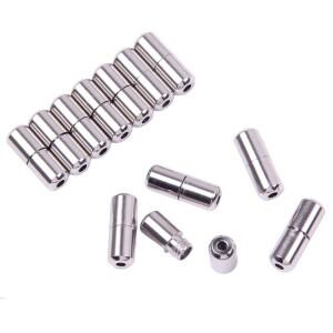 신발끈 반원형 버클  스니커즈용 커넥터 없음  퀵 끈  금속 캡슐 8 개