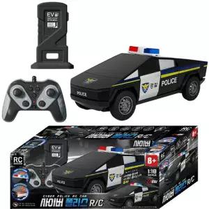 리모컨 조종 사이렌 전기차 경찰차 RC 자동차 장난감 동작 선물용 아동완구 조작
