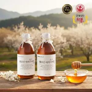 팔공산 아카시아꿀(700g x 2병) 순도가 높은 햇꿀
